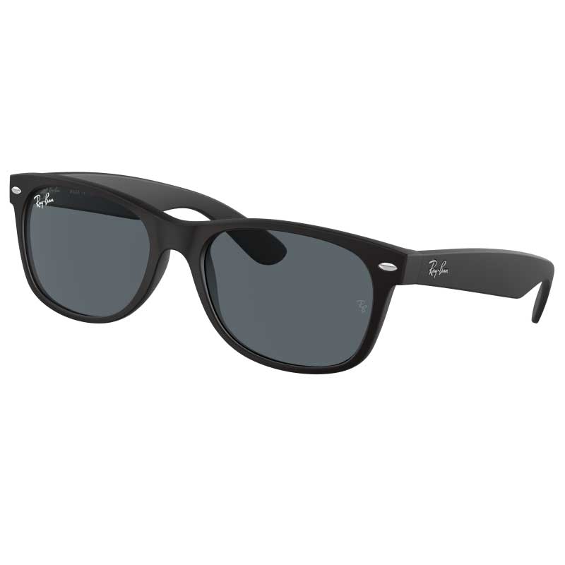 レイバン サングラス ウェイファーラー RB2132F 622/R5 55サイズ ブラック 黒 ブルー Ray-Ban Ray-Ban NEW WAYFARER UVカット 紫外線カット 紫外線対策 メンズ レディース 男性 女性 人気 おしゃれ 度付き 可 プレゼント ギフト レイバンサングラス 送料無料｜メガネサングラスのDOURAKU