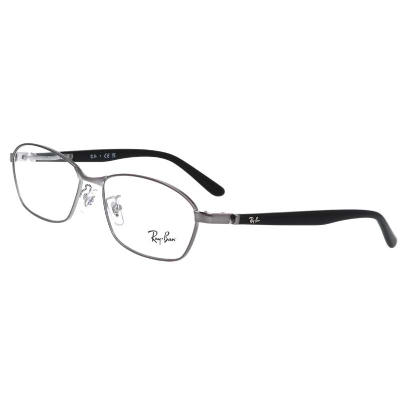 レイバン メガネ ブルーライトカット 度付き 対応品 RB6502D 2502 55□16 ガンメタル ブラック Ray-Ban 国内正規 LUXOTTICA 保証書付き Ray-Ban メンズ 男性 眼鏡 メガネ メガネフレーム 眼鏡フレーム お洒落 シンプル 送料無料 おすすめ イチオシ 伊達メガネ 愛用品｜メガネサングラスのDOURAKU