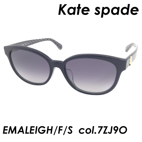 Kate spade(ケイトスペード) 黒眼鏡 EMALEIGH/F/S col.7ZJ9O [BLACK GREEN] 55粍