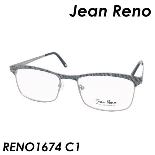 楽天市場】Jean Reno ジャン・レノ メガネ RENO1673 col.C3 ブラウン