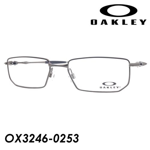 楽天市場 Oakley オークリー メガネ Outer Foil アウターフォイル Ox3246 0253 53mm Pewter ピューター メガネのハヤミ 楽天市場店