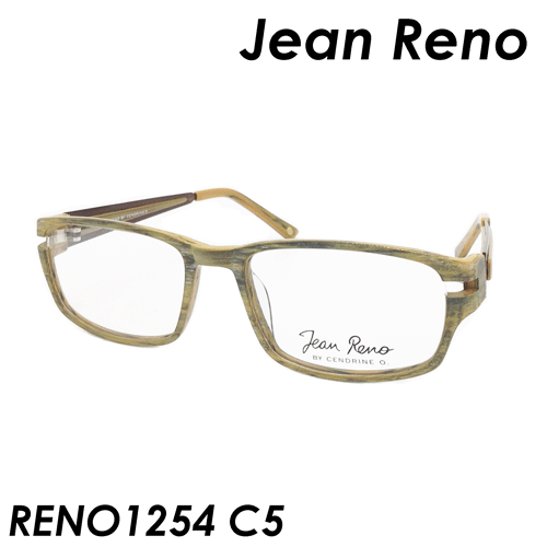 Jean Reno ジャン・レノ メガネ　RENO1254 col.C5 イエローオーカー 53ｍｍ