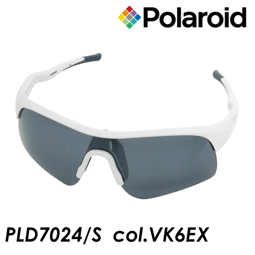 Polaroid(ポラロイド) 偏光サングラス PLD7024/S col.VK6EX[WHITE] スポーツタイプ UVカット 偏光レンズ｜メガネのハヤミ　店