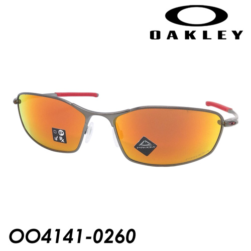 良質 OAKLEY オークリー サングラス WHISKER ウィスカー OO4141-0260