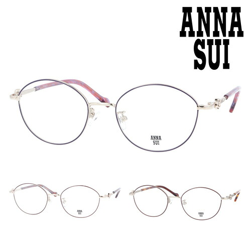 ANNA SUI アナスイ メガネ 60-9035-01/02/03 51mm バラ 薔薇 3color｜メガネのハヤミ　店