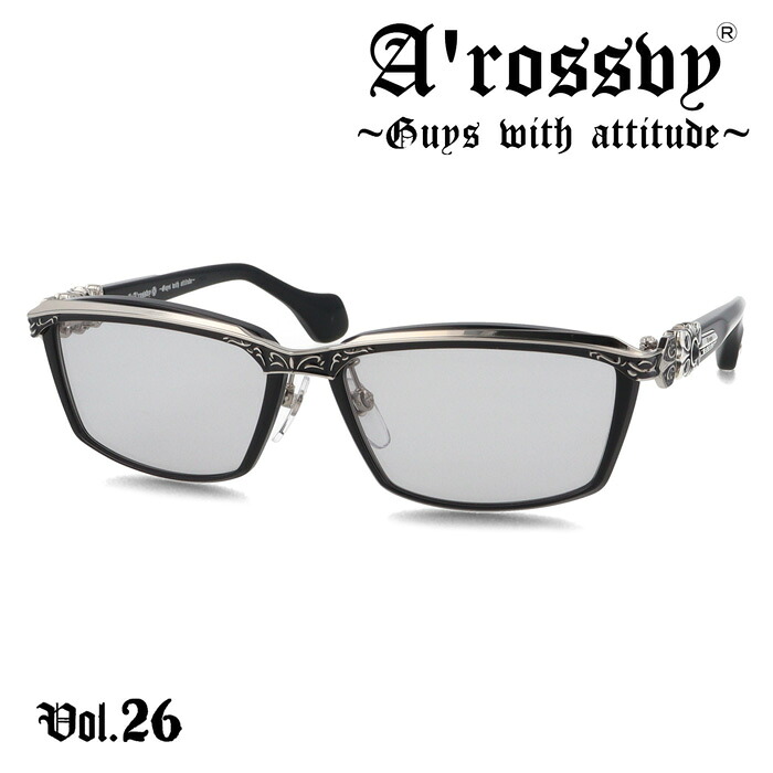 A'rossby ロズビー サングラス 209252511 58mm ロズヴィ 日本製 2026 Vol.26 チタン 925Silver 限定生産 シリアルナンバー｜メガネのハヤミ　店