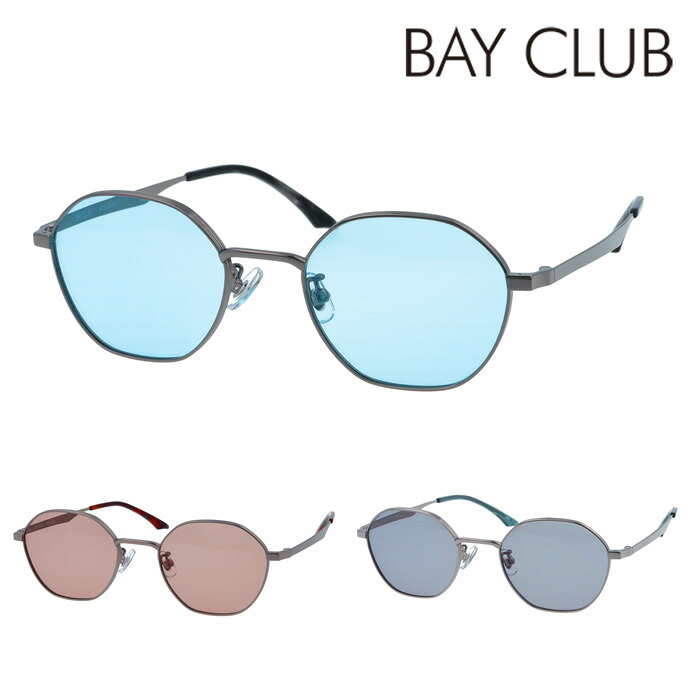 BAYCLUB ベイクラブ サングラス BCS3502 col.1/2/3 50mm UVカット 紫外線カット (3color）