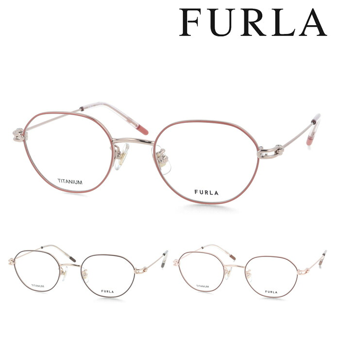 FURLA フルラ メガネ VFUA85J col.08NE/0594 47mm 2color