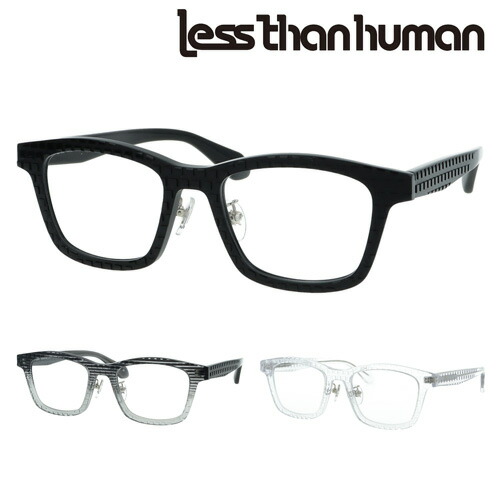 楽天市場】レスザンヒューマン メガネ MAZINGER Z SILVER 53 Less than