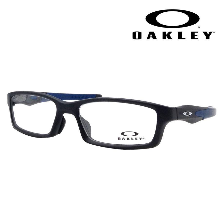 OAKLEY オーク材ロバート・エドワード・リー 眼鏡 Crosslink OX8118-1056 繻子黒いこと はりつけ台繋がり Low Bridge Fit 国内定め事品 お墨付き付