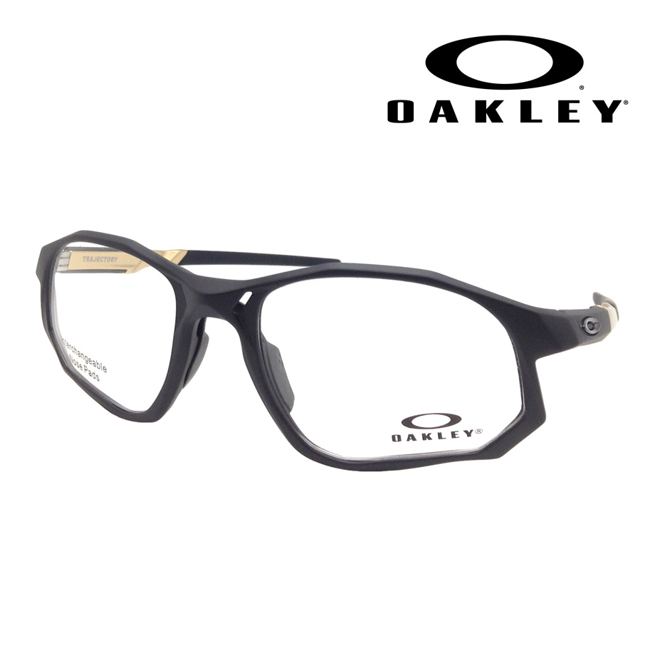 生産終了モデル OAKLEY オークリー メガネ Trajectory OX8171-0459 サテンブラック トラジェクトリー 国内正規品 保証書付 15,798円