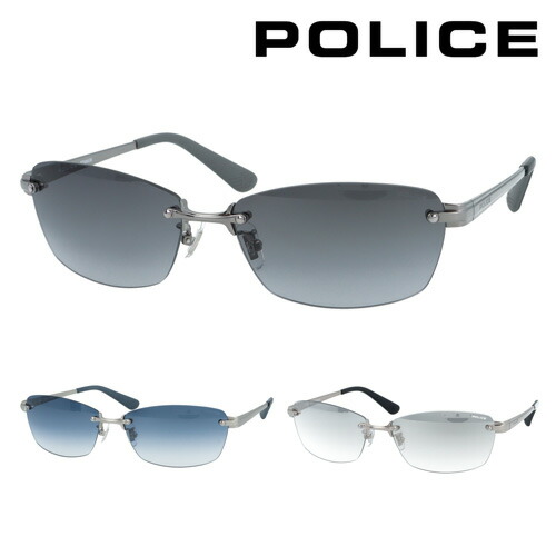 POLICE 警察当局 黒眼鏡 BOLT EVO SPLM31J col.568N/581L/583X 60粍 紫外線 UV撥ねのける 2024年 3color