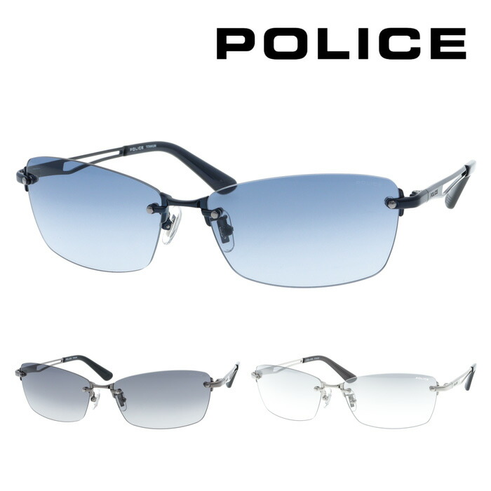 POLICE ポリス サングラス JET SPLQ06J col.0N40/568N/583X 60mm 紫外線 UVカット 2025年 3color