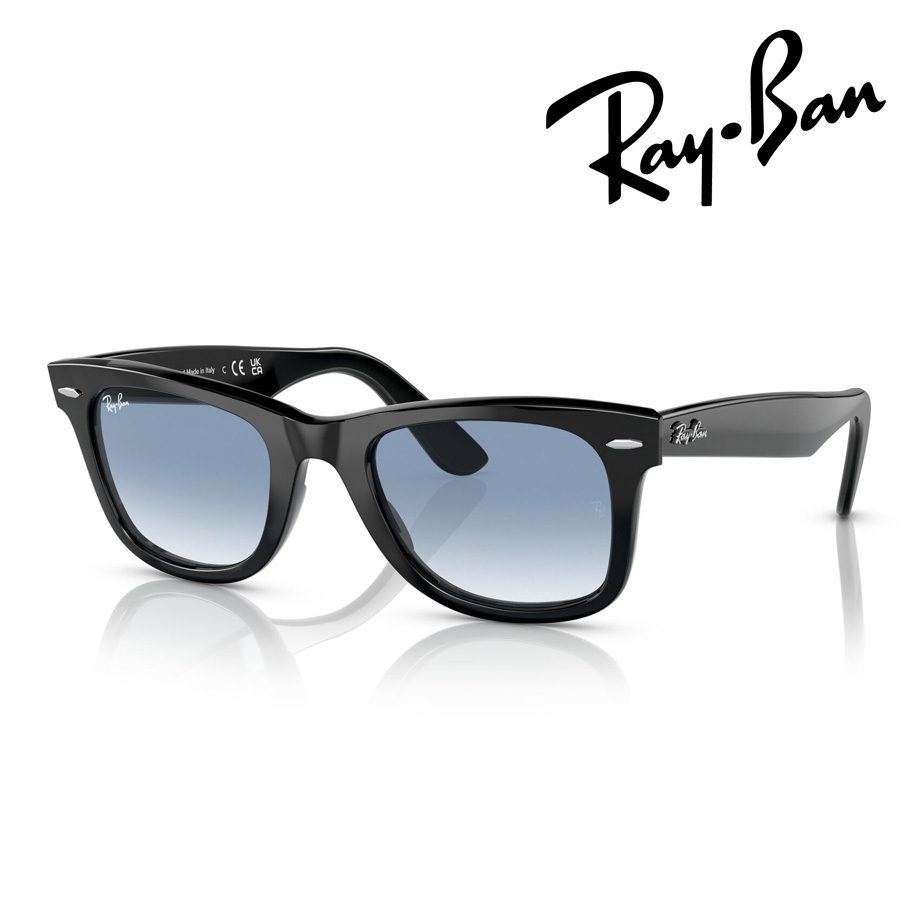木村拓哉さん着用 Ray-Ban レイバン サングラス WAYFARER RB2140F 901/3F 52mm ブラック ウェイファーラー 国内正規品 保証書付 UVカット キムタク｜メガネのハヤミ　店