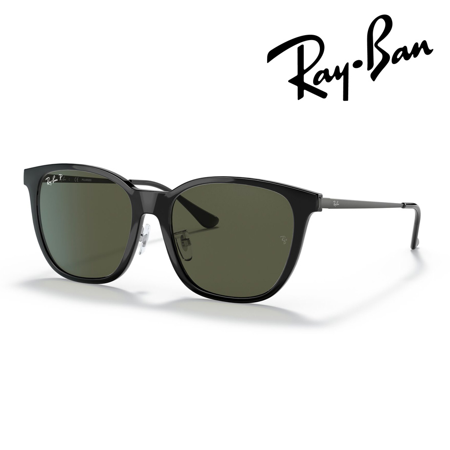 Ray-Ban レイバン 偏光レンズ サングラス RB4333D 601/9A 55mm ブラック ポラライズド POLARIZED 国内正規品 保証書付 紫外線 UVカット