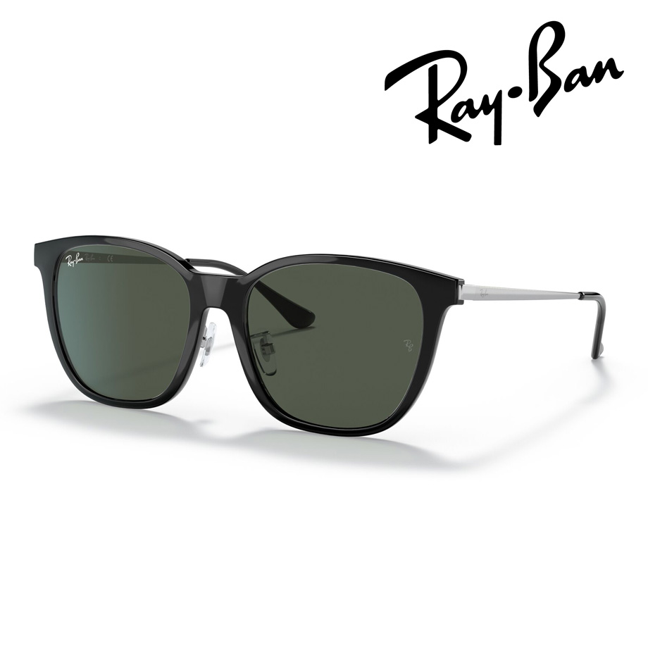 Ray-Ban レイバン サングラス RB4333D 629271 55mm ブラック 国内正規品 保証書付 紫外線 UVカット
