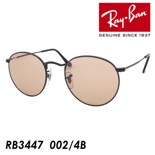 低価日本製 ヤフオク! - 新品 RAYBAN RB3447 004/T1 ROUND METAL 調光