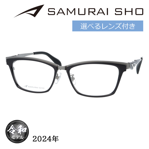 楽天市場】SAMURAI SHO サムライショウ メガネ SS-JR604 col.1 58mm