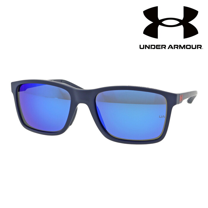 UNDER ARMOUR アンダーアーマー サングラス UA HUSTLE XL col.PJPZ0 59mm 紫外線 UVカット ミラー｜メガネのハヤミ　店