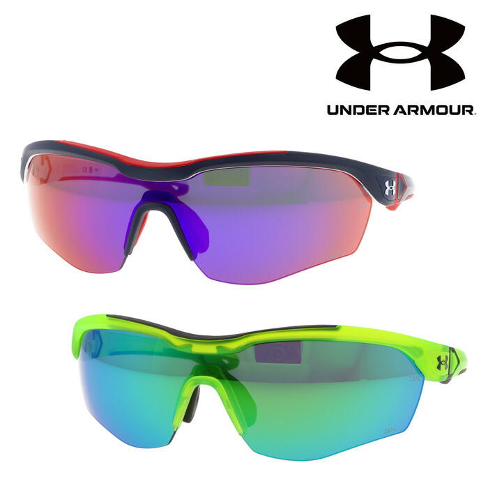新品 送料無料 UNDER ARMOUR サングラス アンダーアーマー スポーツサングラス UA YARD PRO D51W1 ブラック/ブルー ブルーパープルミラー UNDER ARMOUR アンダーアーマー サングラス UA YARD PRO-99
