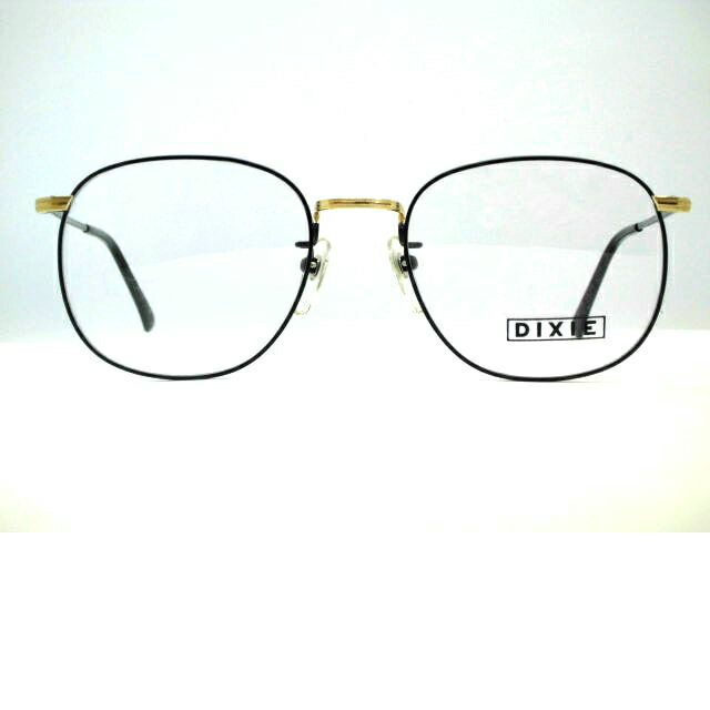 楽天市場】日本製メタルフレーム スクエアメガネ DIXIE・4032 : メガネ