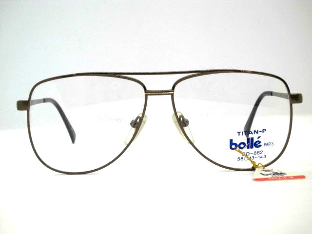 ティアドロップめがね　大きめナス型メガネ　ティアドロップ眼鏡 bolle882