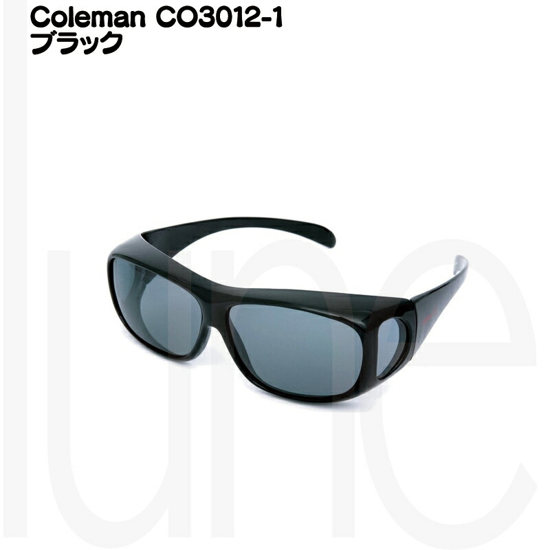 【送料無料】Coleman(コールマン)メガネの上から掛けられるオーバーサングラス偏光レンズCO3012