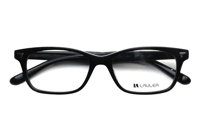 【レンズ付メガネ】LAULEA ラウレア byアミパリ　LA 4061-BK ブラック【ウエリントン系】【アセテート】【黒】【日本製眼鏡】