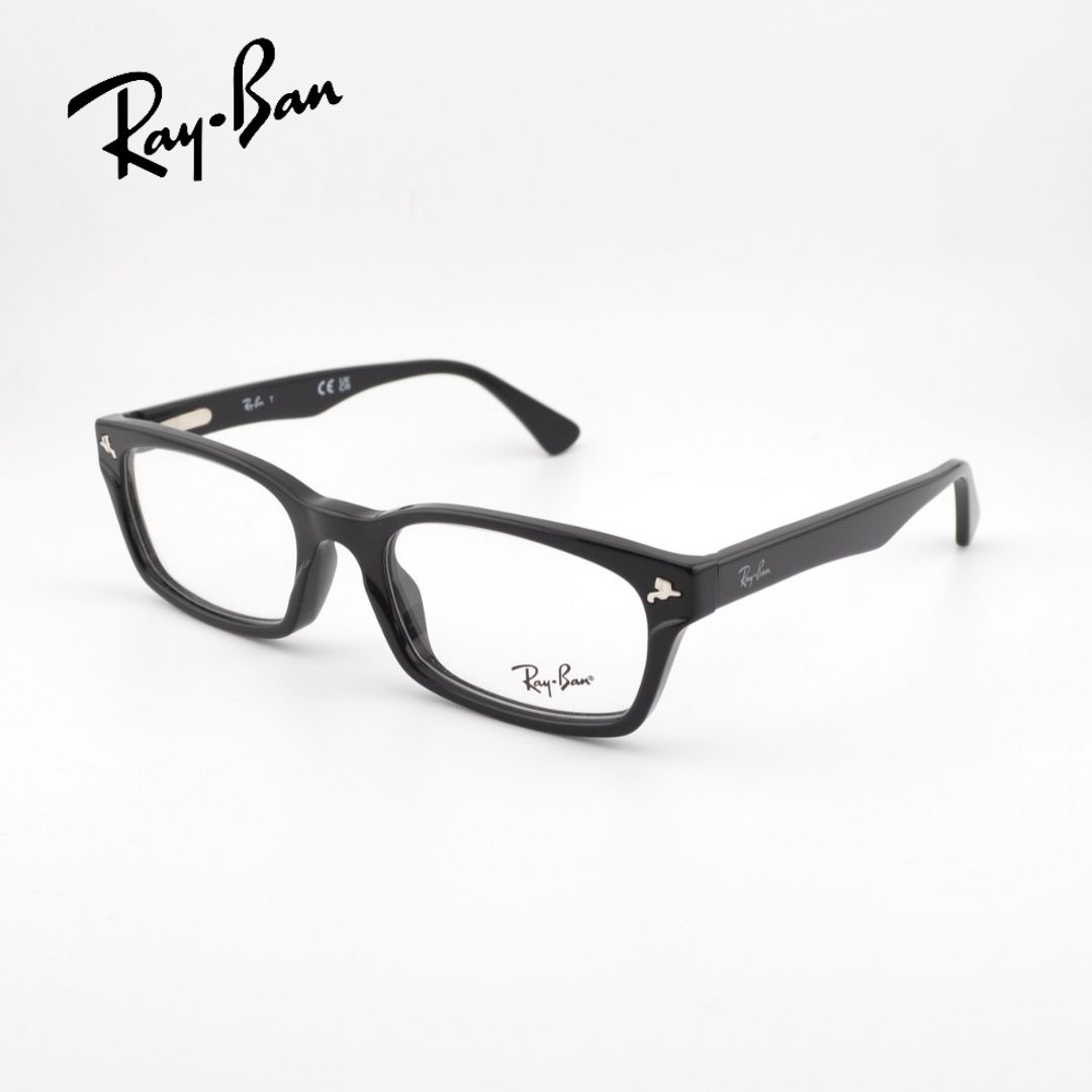 RayBan レイバン RB5017A 2000 セルレーム 黒縁 ロングセラーモデル 降谷建志着用 ばね丁番 メンズ レディース 度付き対応 度無し対応 伊達眼鏡 調光レンズ