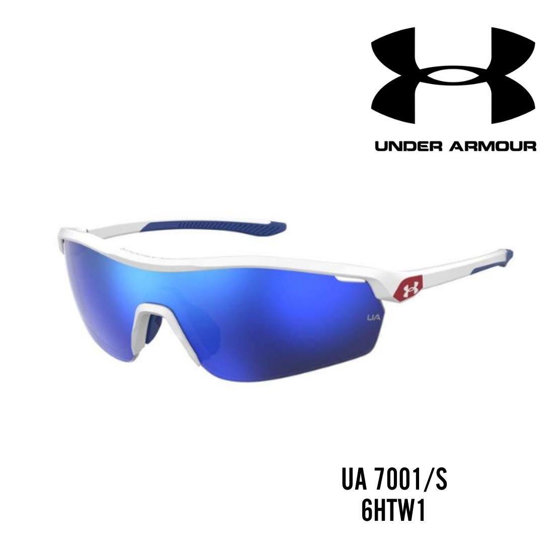 Under armour UA7001/S 6HT/W1 UA GAMETIME JR アンダーアーマーサングラス ミラーレンズ スポーツサングラス ハイスペックレンズ 野球用サングラス ベースボールサングラス 軽量サングラス 小さいサイズ ユース ボーイズリーグ メンズ レディース