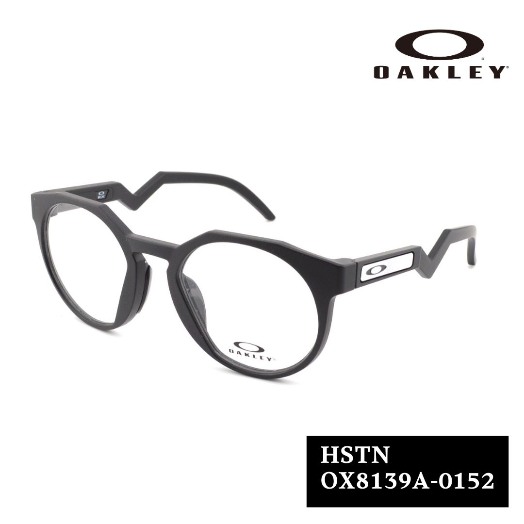 OAKLEY HSTN OX8139A 0152 オークリー ハウストン アジアンフィット 度付き 度無し マットブラック ライフスタイル タウンユース スポーツフレーム 軽量 黒縁メガネ 国内正規品 正規取扱店