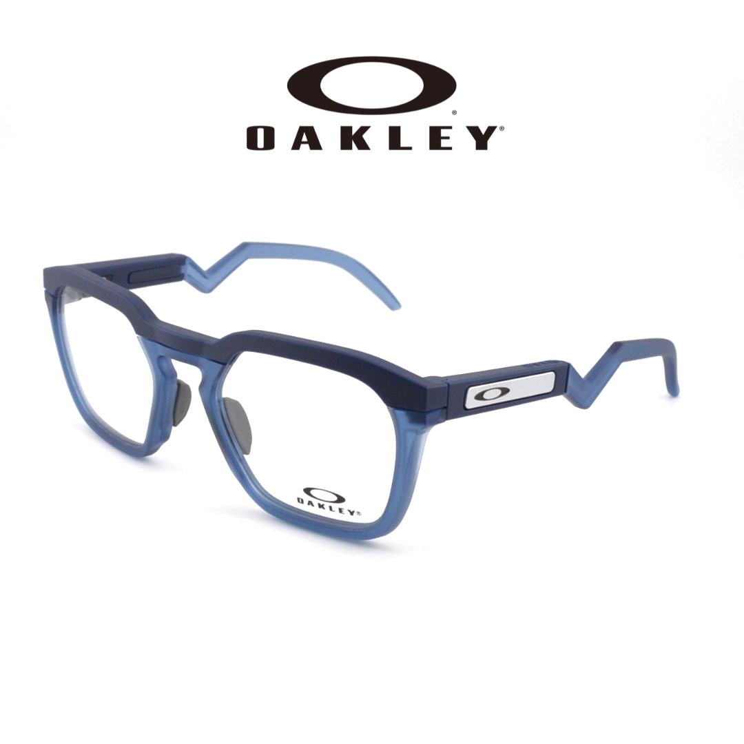オークリー メガネ フレーム ハウストン スクエア OAKLEY HSTN SQ RX OX8208-0552 52サイズ マットアビス スクエア 軽量 スポーツ ビジネス 伊達 度付き メンズ レディース 眼鏡【国内正規品】