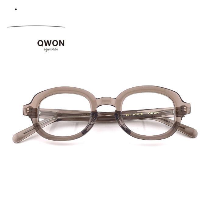 楽天市場】QWON eyewear クヲンアイウエア MOJO-S BK レディース