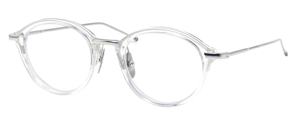 THOM BROWNE（トムブラウン）　UEO011A-000-49（clear / silver）｜メガネパーク・ブレス 71,995円