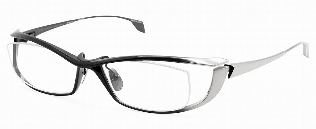 JAPONISM(ジャポニスム) High stage（ご機嫌上演） JN-1006R Col.30AS（Black Asymmetric Silver）