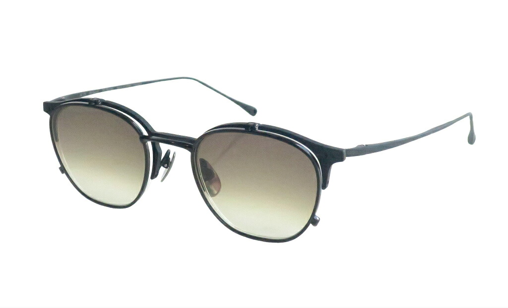 JAPONISM(ジャポニスム)　sence　JS-175（SUN)　Col.03 Suzuri 硯 (SG:Khaki Half)｜メガネパーク・ブレス
