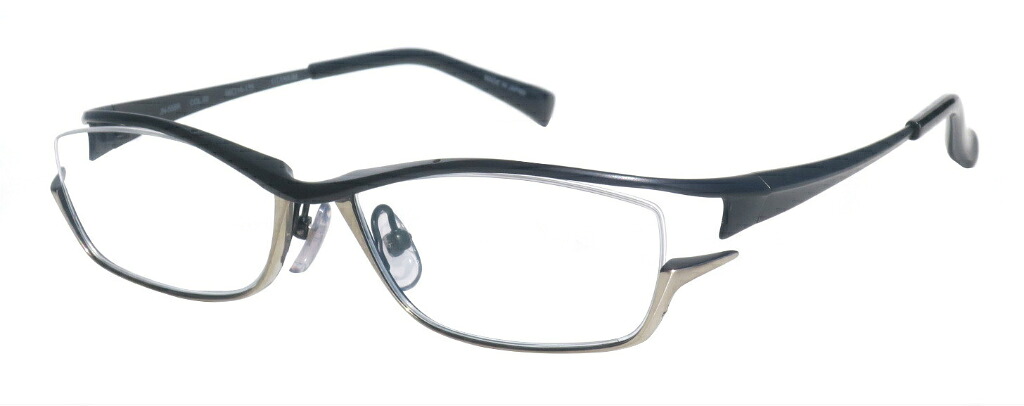 JAPONISM(ジャポニスム) JN-558R Col.02 Black & Silver|メガネパーク・ブレス