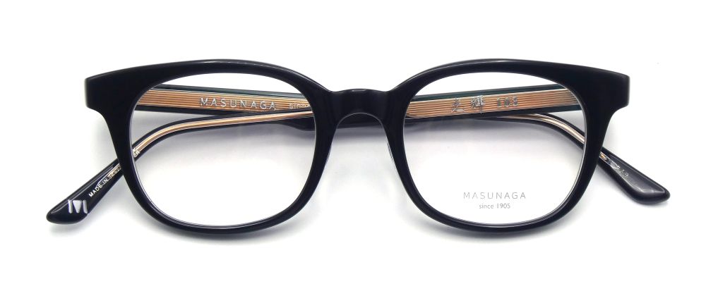 楽天市場】増永眼鏡 MASUNAGA 光輝 000 col-43 DEMIメガネ 眼鏡 めがね