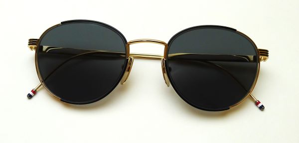 THOM BROWNE（トム赤銅色） UES106A-G0001-50 // BLK-GLD //3N