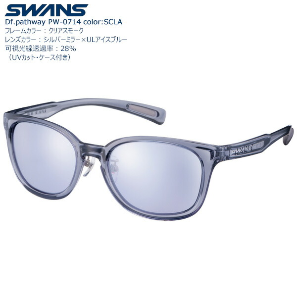 【送料無料】SWANSサングラス Pathway PW-0714 color:SCLA
