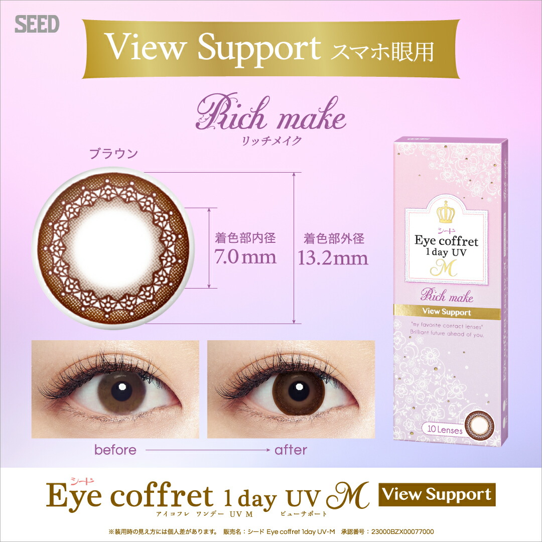 Eye Coffret 1 Day UV M View Support (漸進)