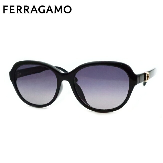 【Salvatore Ferragamo】 フェラガモサングラス SF2073SELB　001　ブラック　セル 【最短発送】 26,400円