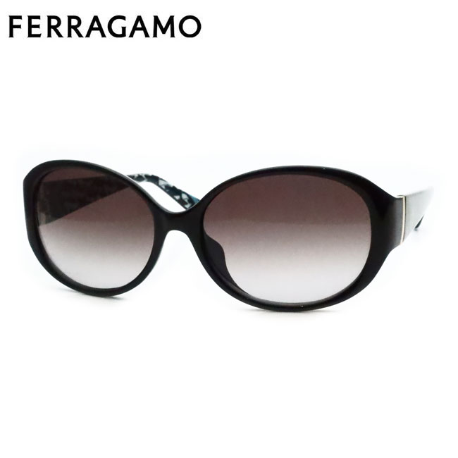 【FERRAGAMO】 フェラガモサングラス SF683SAN　001　ブラック【最短発送】｜メガネプロサイトＹＯＵ