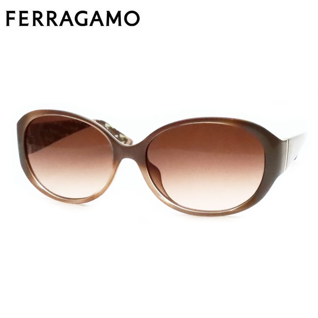 【FERRAGAMO】 フェラガモサングラス 空想科学小説683SAN 663 乳白色サクラ色【最短送りとどける】 眼鏡・サングラス-バッグ・小物・ブランド雑貨-サングラス