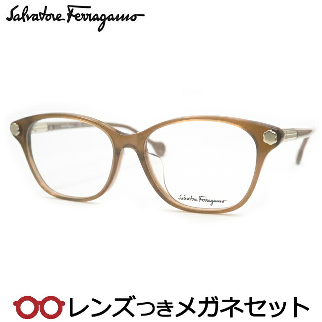 楽天市場】レンズつき フェラガモ メガネ SF2534A 414 ネイビー 楽天市場】レンズつき フェラガモ メガネ SF2534A 414 ネイビー