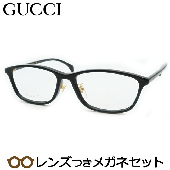 楽天市場】レンズつき グッチ メガネ GG0590OK 002 ブラック