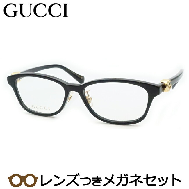 水晶体つき グッチ 眼鏡 GG1473OJ 001 黒いこと  52大いさ真四角 鼻パッティングつき 度つき 度入り口・入口 度なし ひな形 眼鏡ひな形 ダテめがね 伊達 メガネ GUCCI ラグジュアリー バッグ・小物・ブランド雑貨-眼鏡・サングラス-眼鏡