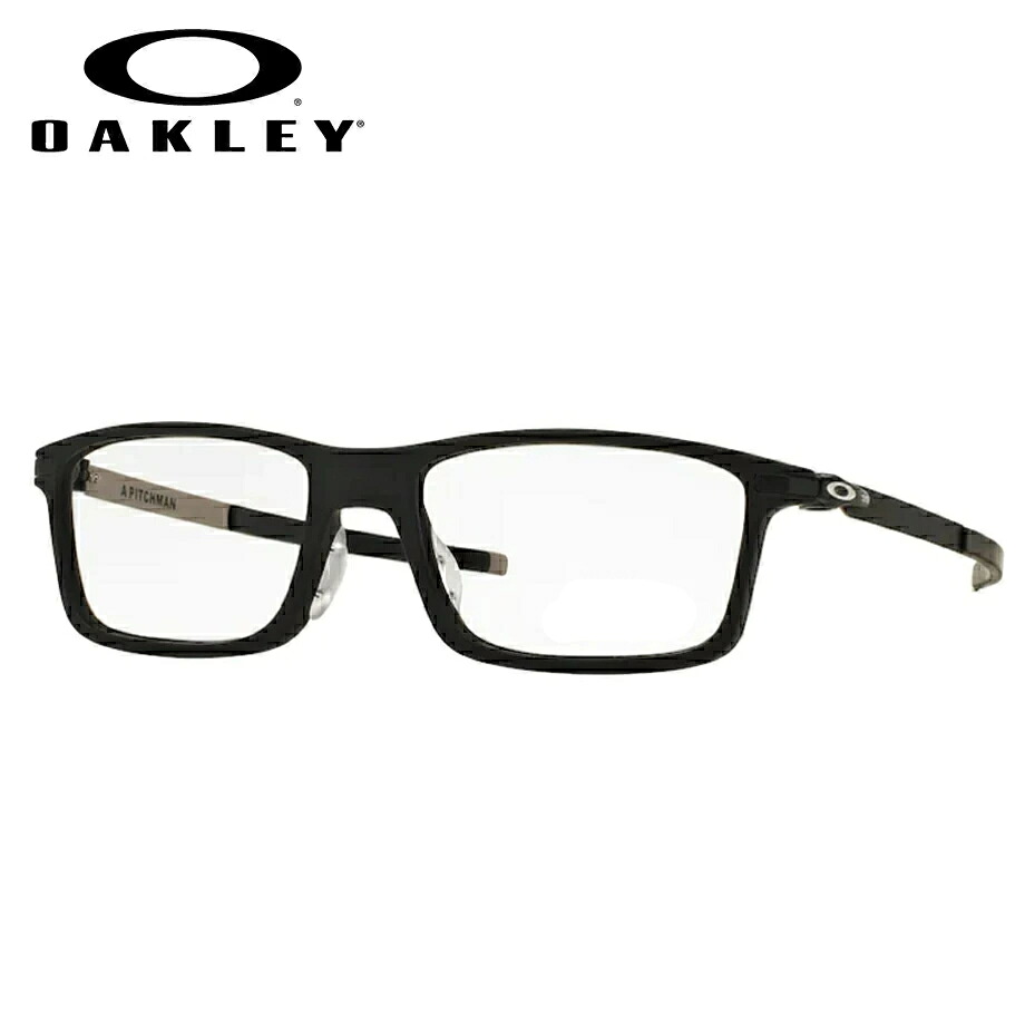 楽天市場】レンズつき オークリー メガネ OX8096 0155 サテンブラック