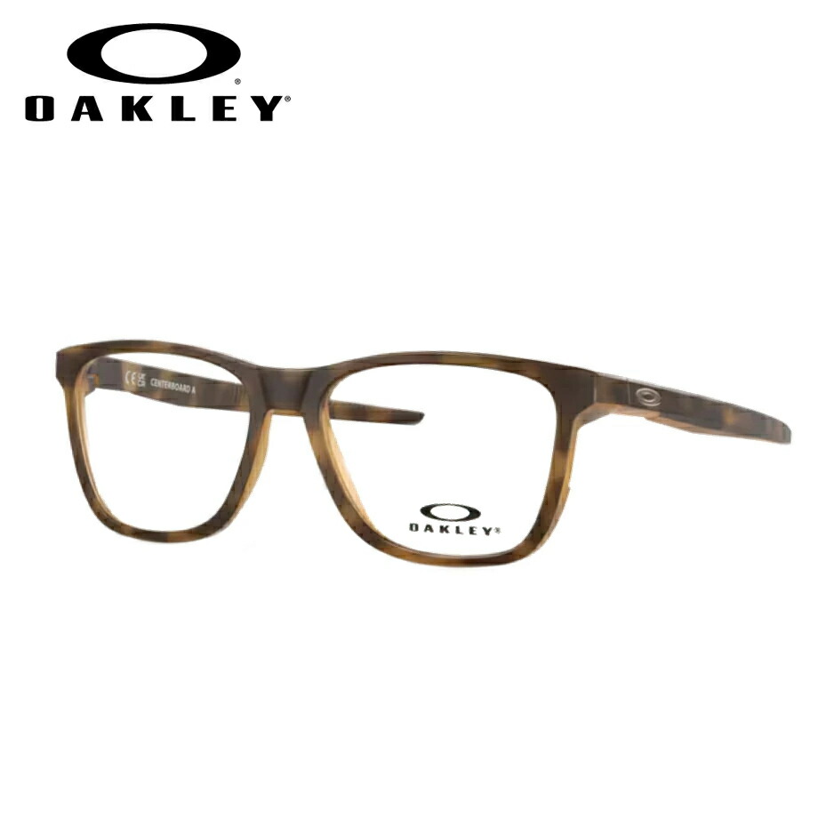 オークリー メガネ フレーム OX8163F 03 サテンブラウントータス 54サイズ メガネフレーム 眼鏡 最短発送 OAKLEY センターボード ローブリッジフィット アジアンフィット