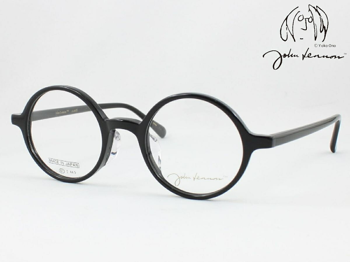 John Lennon レノン JL-6020-1 日本製眼鏡ひな形 度付き添い人相応う 近眼 老眼 老眼鏡 遠近両用 ラウンド 丸眼鏡  独居室ひな形 ジョン ジョンレノン Made インチ Japan 国産 古典的 古典派音楽 今めかしい メンズ レディース レディス 鯖江の眼鏡